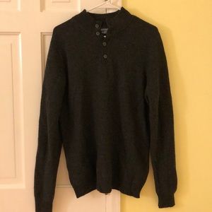 Jeremy Argyle NYC men’s black/dark gray sweater